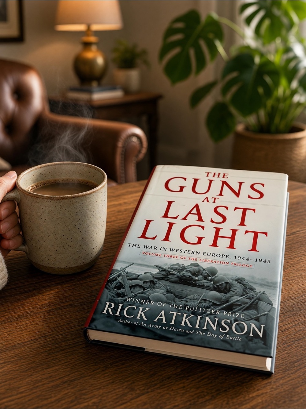 The Guns at Last Light Rick Atkinson Hardcover WWII Liberation Trilogy Vol 3